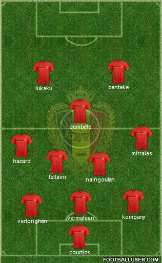 Belgium Formation 2014