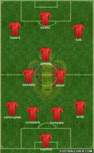 Belgium Formation 2014