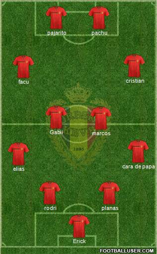 Belgium Formation 2014