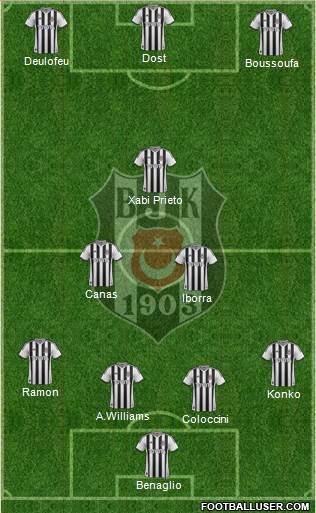 Besiktas JK Formation 2014