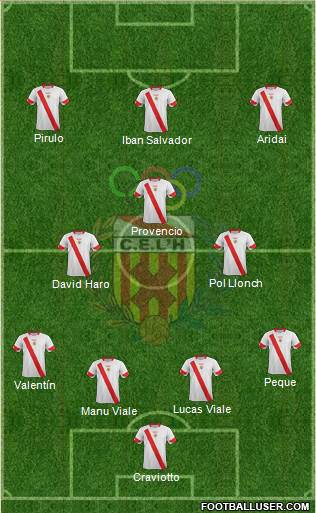 C.E. L'Hospitalet Formation 2014