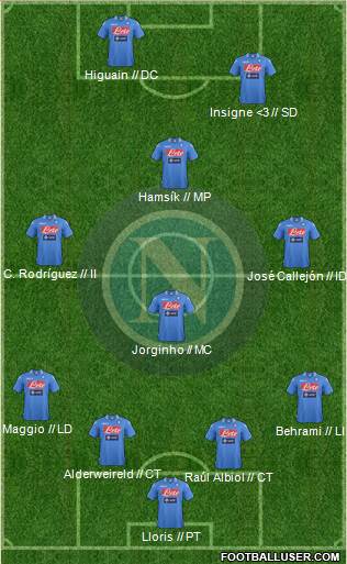 Napoli Formation 2014