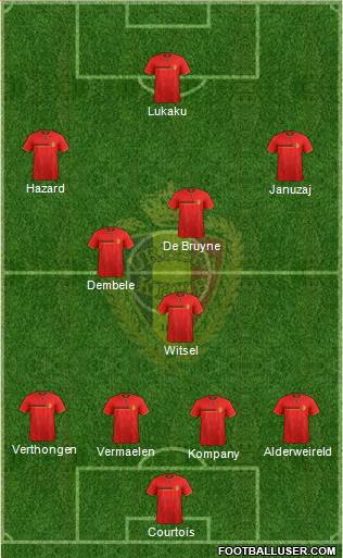 Belgium Formation 2014