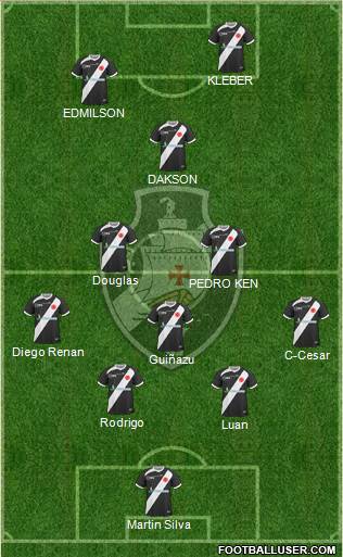 CR Vasco da Gama Formation 2014