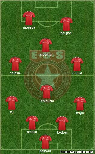 Etoile Sportive du Sahel Formation 2014