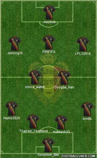 Belgium Formation 2014