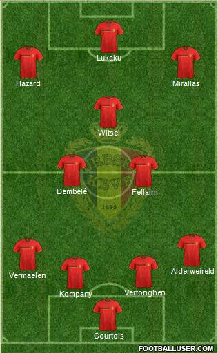 Belgium Formation 2014
