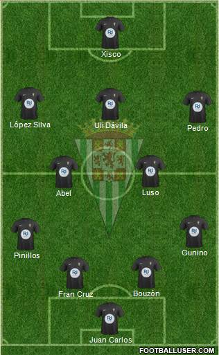 Córdoba C.F., S.A.D. Formation 2014