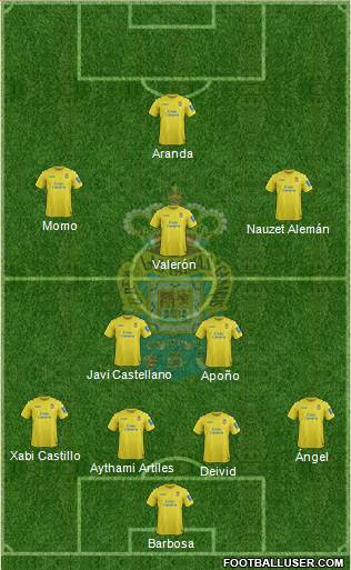 U.D. Las Palmas S.A.D. Formation 2014