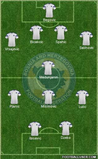 Bosnia and Herzegovina Formation 2014