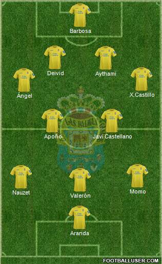 U.D. Las Palmas S.A.D. Formation 2014