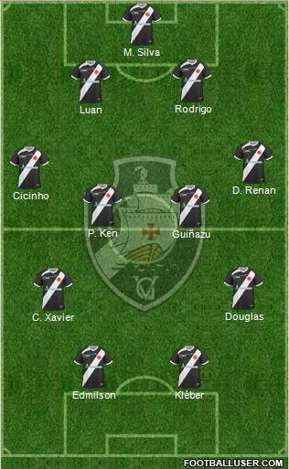CR Vasco da Gama Formation 2014