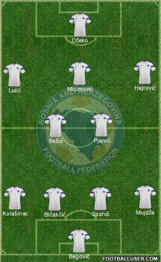 Bosnia and Herzegovina Formation 2014