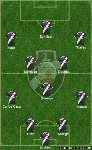 CR Vasco da Gama Formation 2014