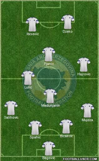 Bosnia and Herzegovina Formation 2014