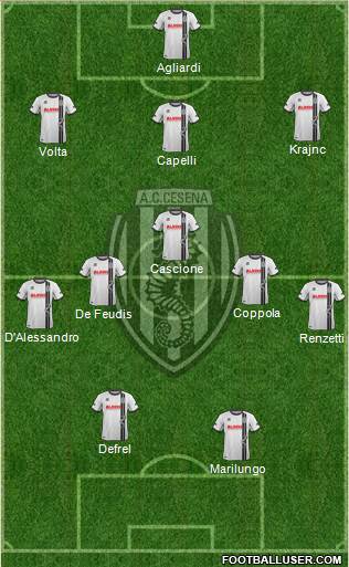 Cesena Formation 2014