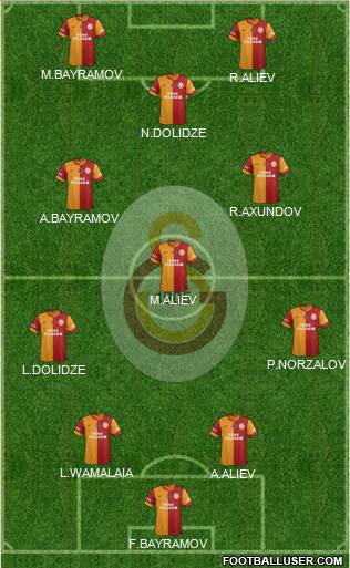 Galatasaray SK Formation 2014