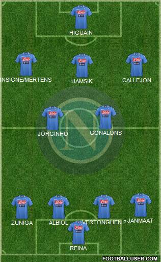 Napoli Formation 2014