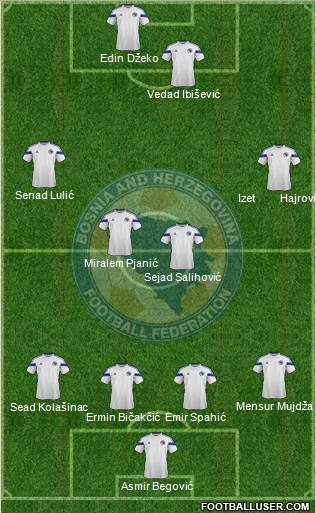 Bosnia and Herzegovina Formation 2014