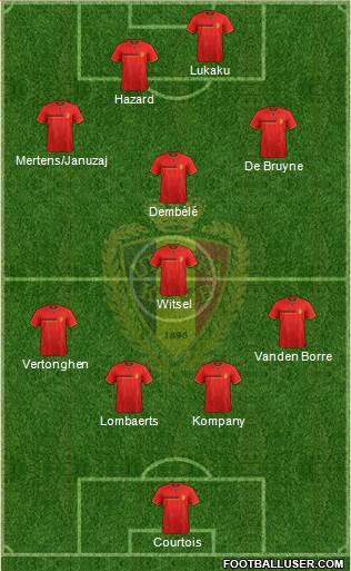 Belgium Formation 2014