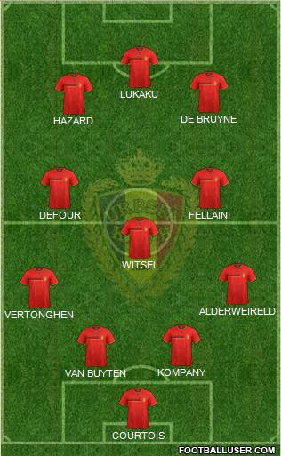 Belgium Formation 2014