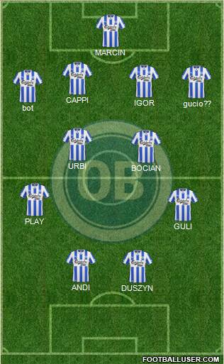Odense Boldklub Formation 2014