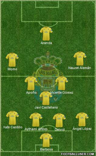 U.D. Las Palmas S.A.D. Formation 2014