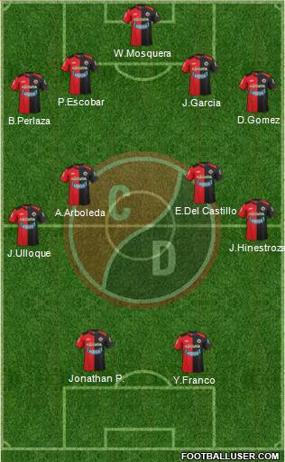 CN Cúcuta Deportivo Formation 2014