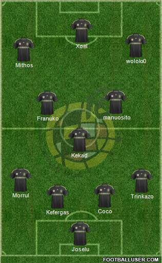 Spain Formation 2014