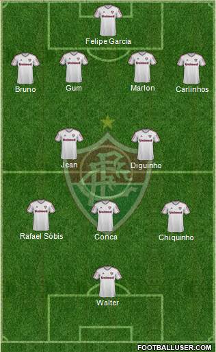 Fluminense FC Formation 2014