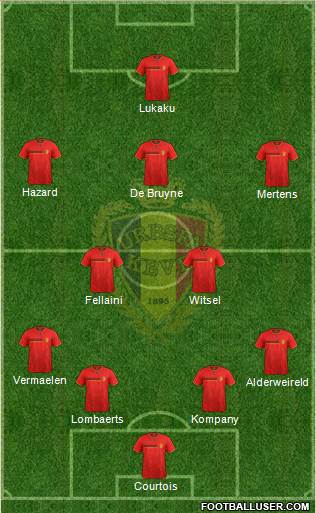 Belgium Formation 2014
