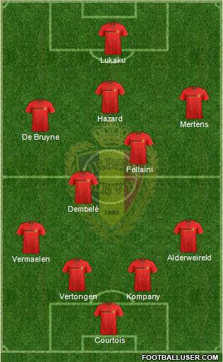 Belgium Formation 2014