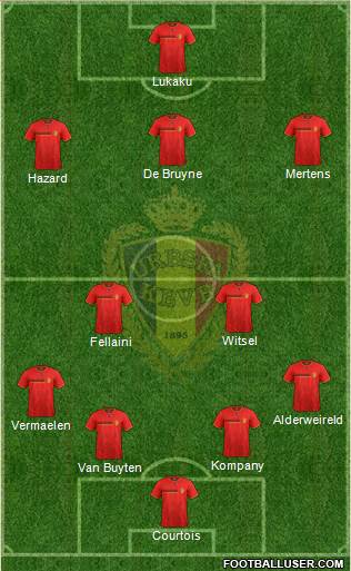 Belgium Formation 2014