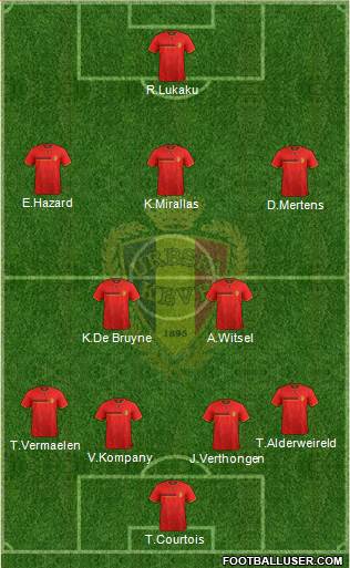 Belgium Formation 2014