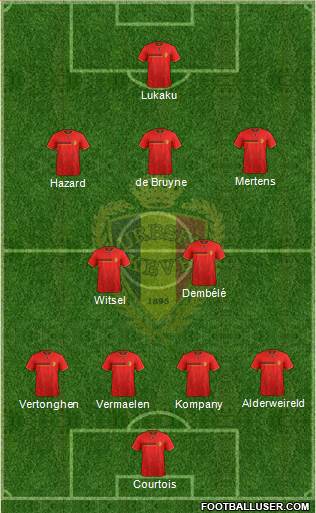 Belgium Formation 2014