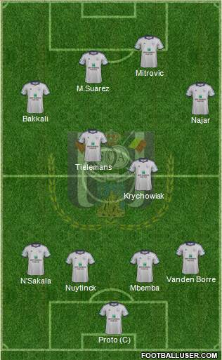 RSC Anderlecht Formation 2014