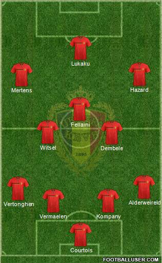 Belgium Formation 2014