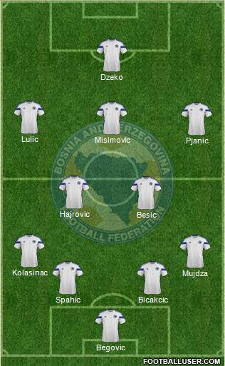 Bosnia and Herzegovina Formation 2014