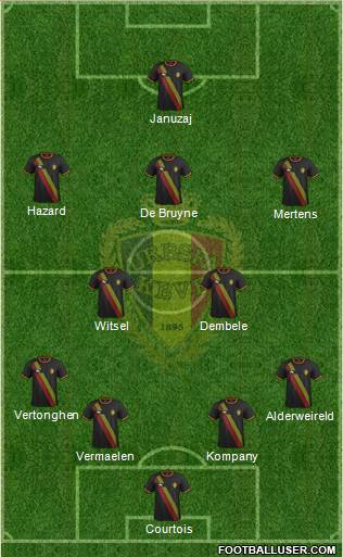 Belgium Formation 2014