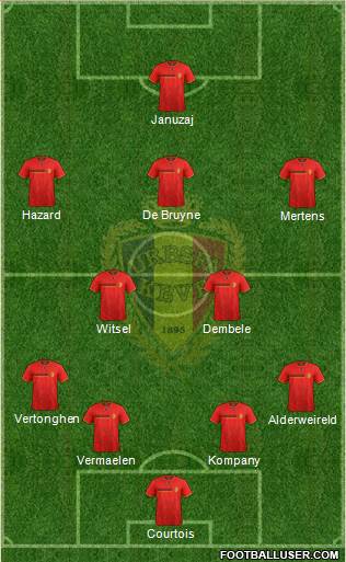 Belgium Formation 2014