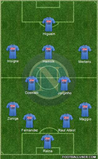 Napoli Formation 2014