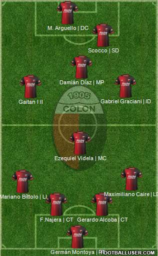 Colón de Santa Fe Formation 2014