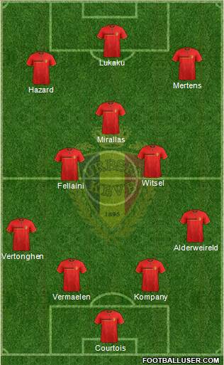Belgium Formation 2014