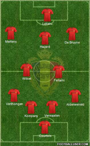 Belgium Formation 2014