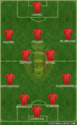 Belgium Formation 2014