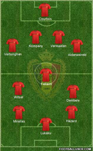 Belgium Formation 2014