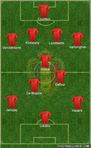 Belgium Formation 2014