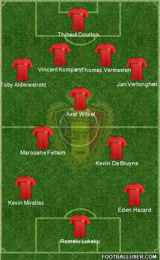 Belgium Formation 2014