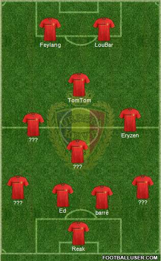 Belgium Formation 2014