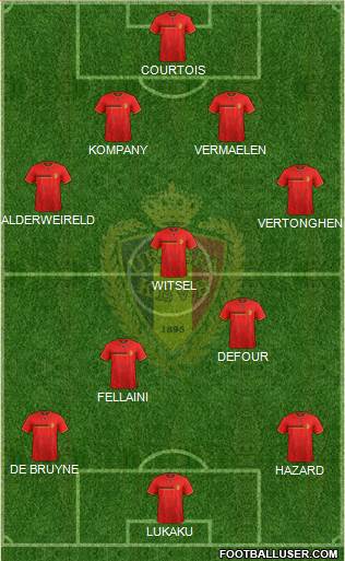 Belgium Formation 2014
